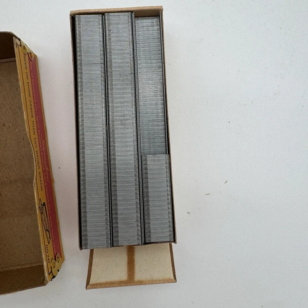 Vintage Swingline SF-35 Standard Staples No 747 5000 Lot‎ 2 Open Box